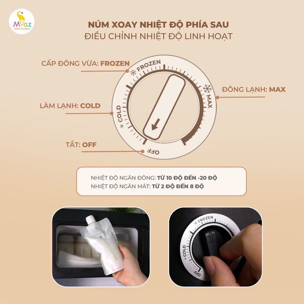 Tủ lạnh mini Moazbebe MB083