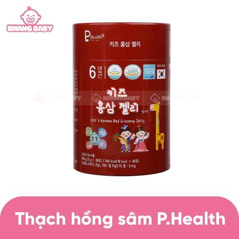Thạch hồng sâm P.Health Hàn 30 gói