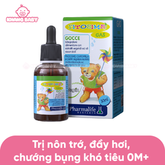 Siro trị nôn trớ Fitobimbi Gas 0M+