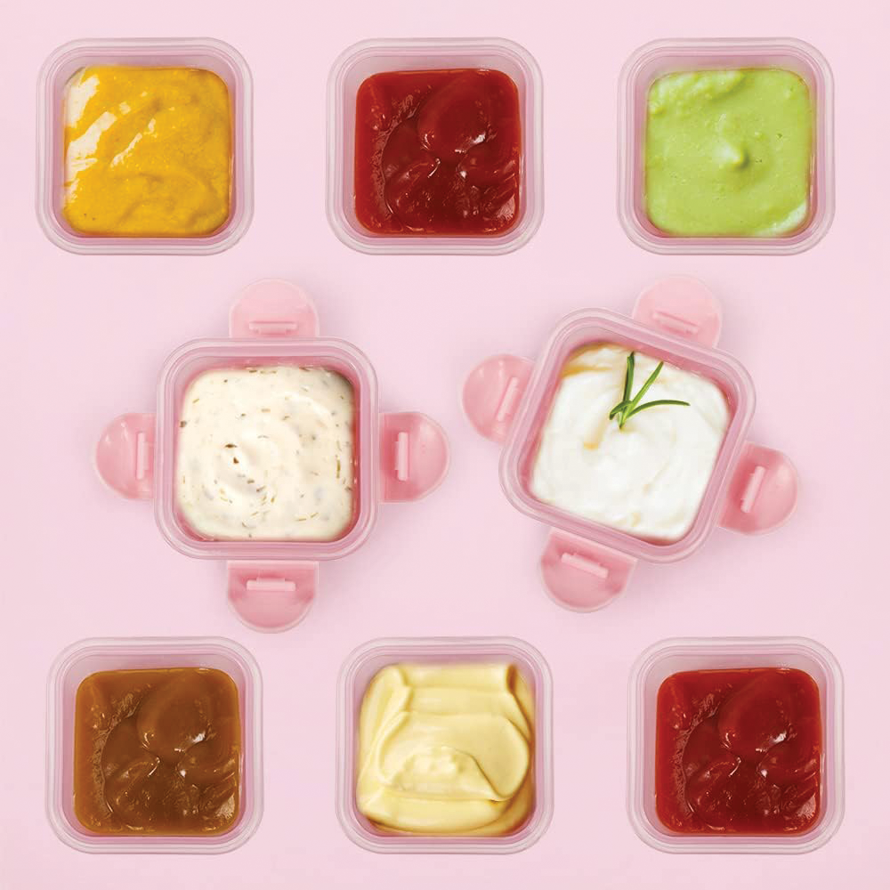 Set 4 hộp trữ đồ ăn mini