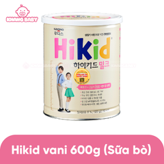 Sữa Hikid vani 600g 1Y+