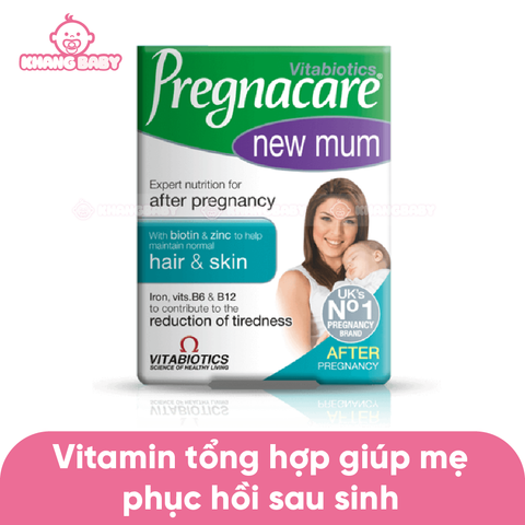 Vitamin phục hồi sau sinh Pregnacare new mum