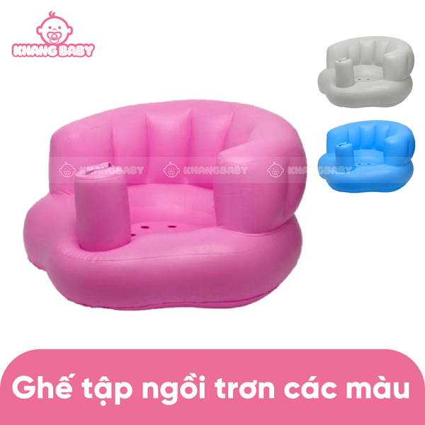 Ghế hơi tập ngồi màu trơn