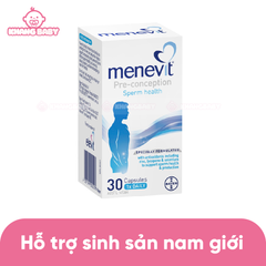 Hỗ trợ sức khỏe sinh sản nam Menevit