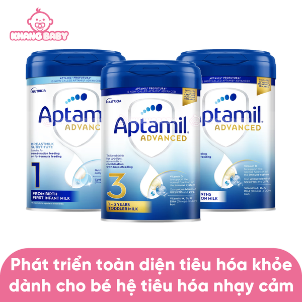 Sữa Aptamil Advanced Anh lon 800g