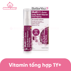 Xịt vitamin tổng hợp BetterYou MultiVit Junior 1Y+