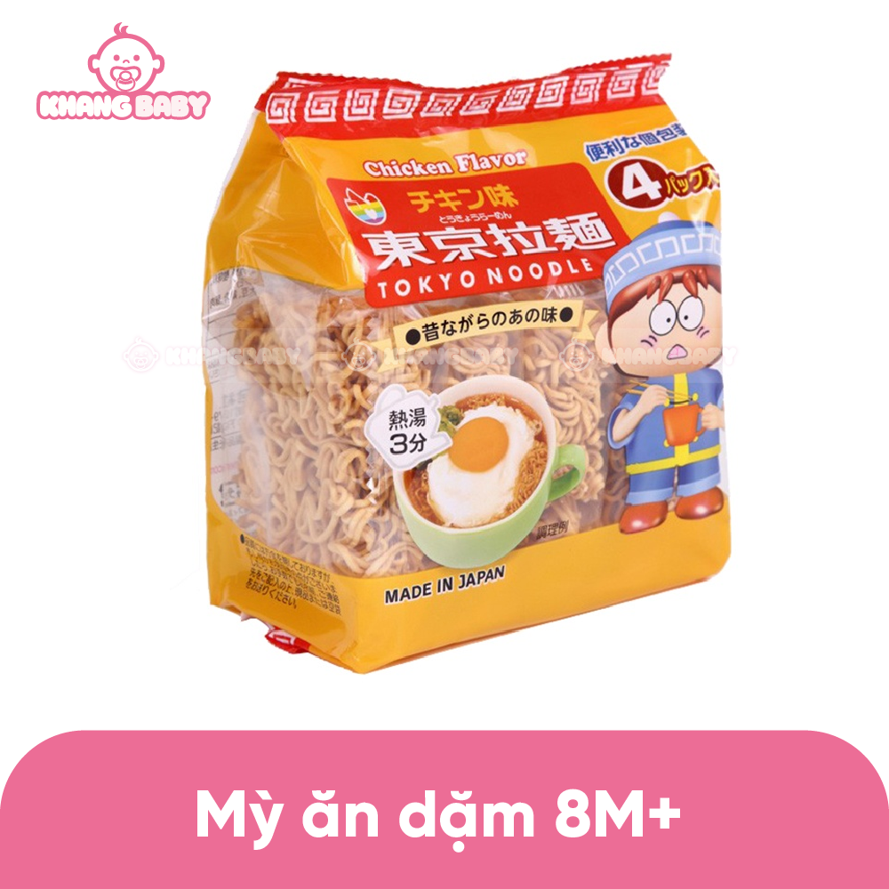 Mỳ ăn dặm Tokyo Nhật 112g (4 gói nhỏ)