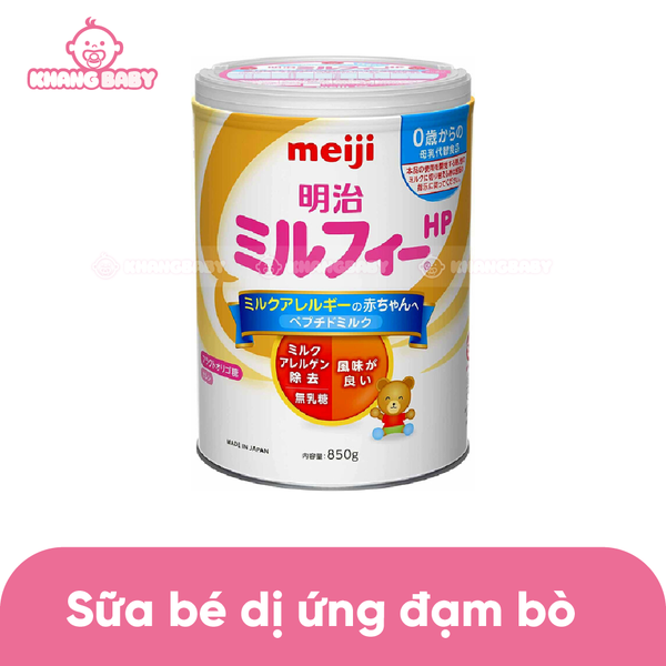 Sữa Meiji HP cho bé dị ứng Lactose 850g