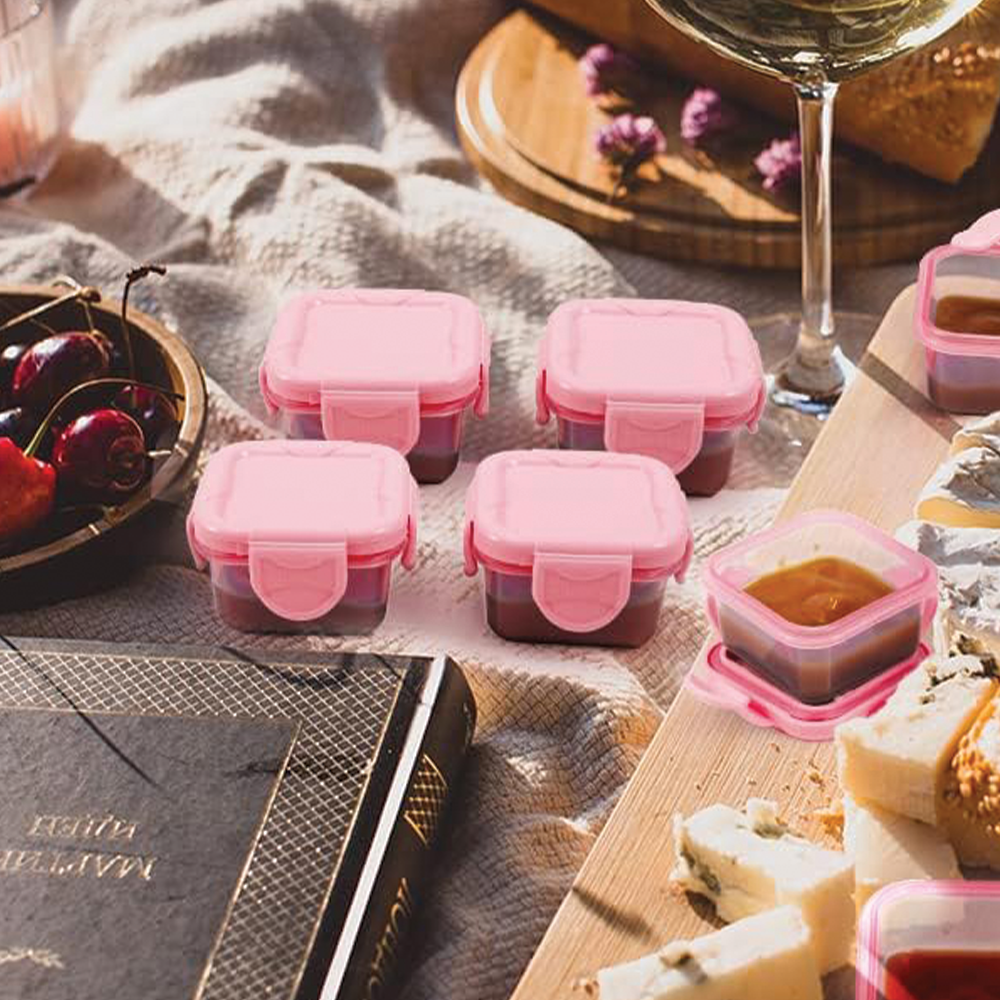 Set 4 hộp trữ đồ ăn mini