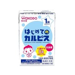 Sữa chua uống Wakodo First Calpis 1Y+ lốc 3 hộp 100ml