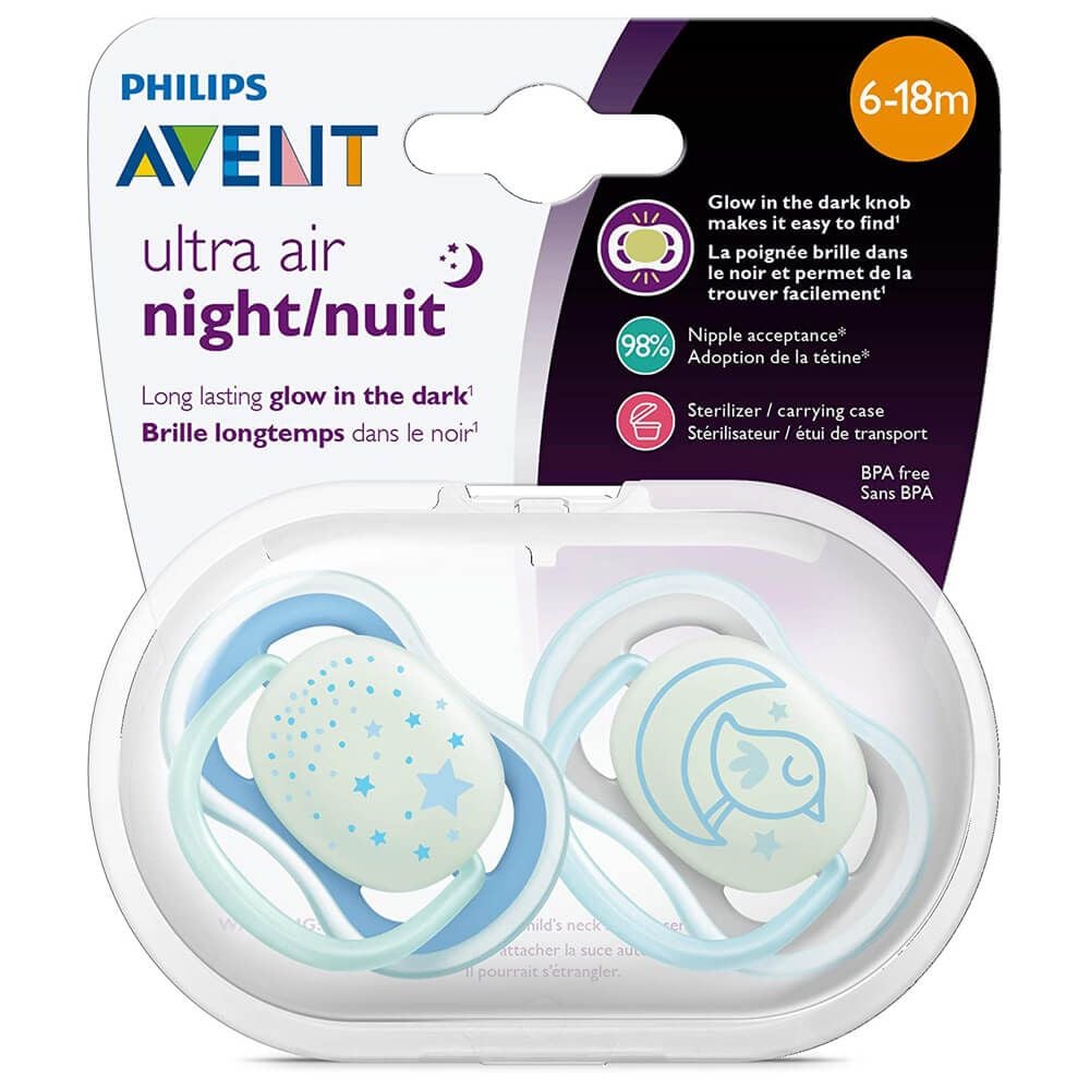 Ty ngậm đêm Avent Ultra Air Night thông khí