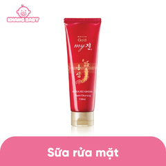 Sữa rửa mặt sâm Ginseng Cleanser Hàn