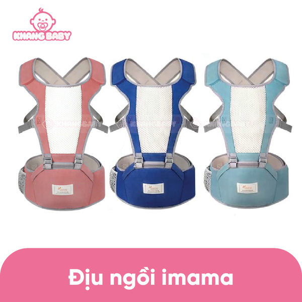 Địu ngồi Imama họa tiết