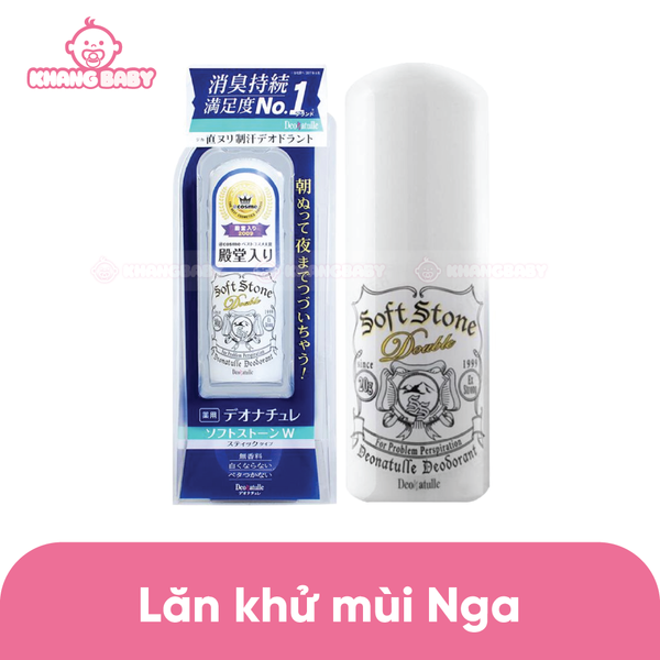 Lăn nách đá khoáng Soft Stone Nhật