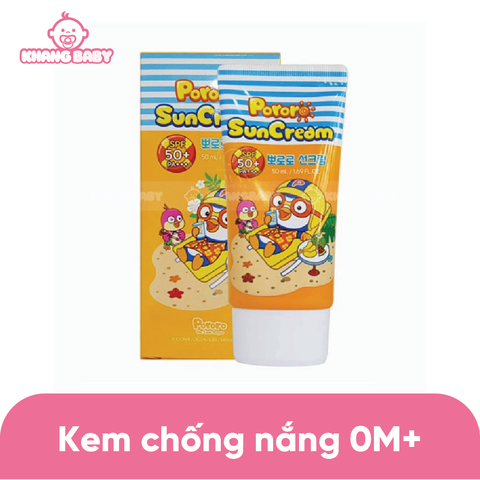 Kem chống nắng Pororo 50SPF cho bé 0-15Y