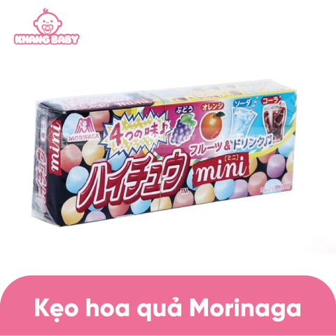 Kẹo trái cây Morinaga Nhật cho bé