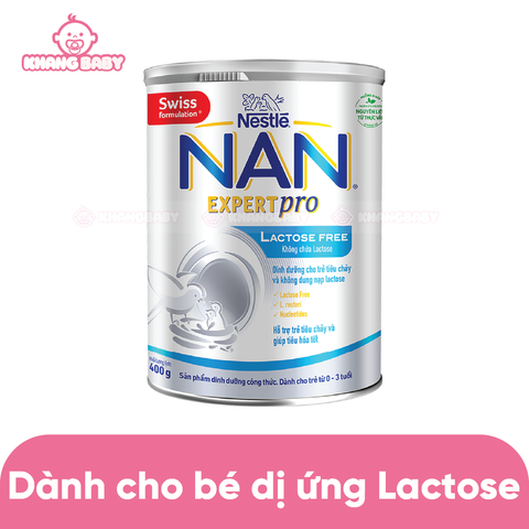 Sữa NAN Expert Pro Lactose Free 400g