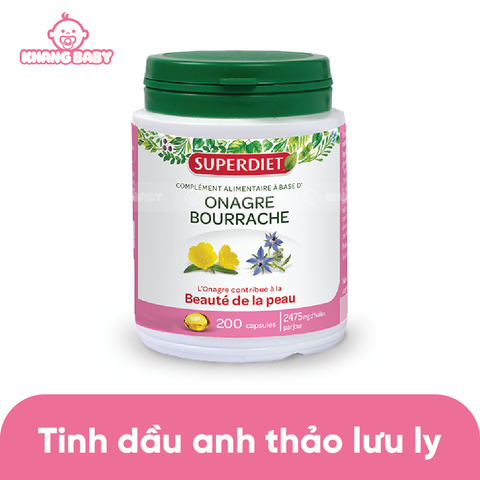 Tinh dầu hoa anh thảo lưu ly SUPERDIET