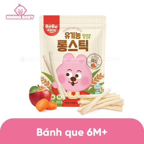 Bánh ăn dặm hữu cơ Bebedang 6M+