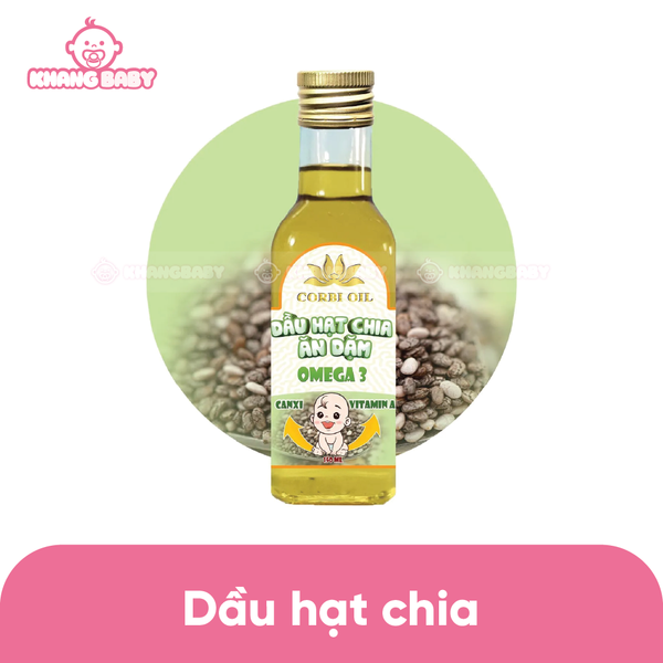 Dầu hạt chia Corbi oil 6M+