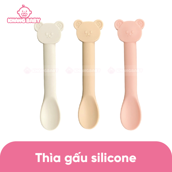 Thìa ăn dặm Silicon Mum BéBé