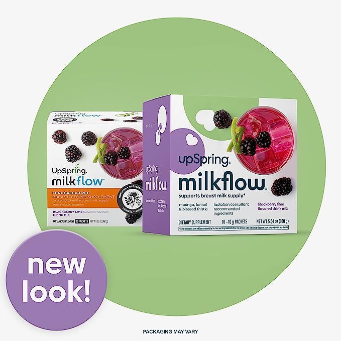 Trà lợi sữa UpSpring Milkflow Mỹ 16 gói