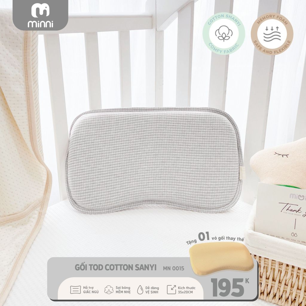 Gối TOD Cotton Sanyi MN 0015