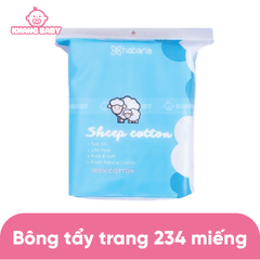 Bông tẩy trang cừu Sheep Cotton 234 miếng
