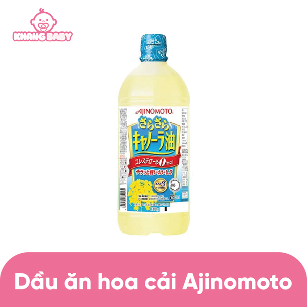 Dầu ăn hoa cải Ajinomoto Nhật