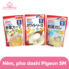 Hạt nêm súp dashi Pigeon 5M+