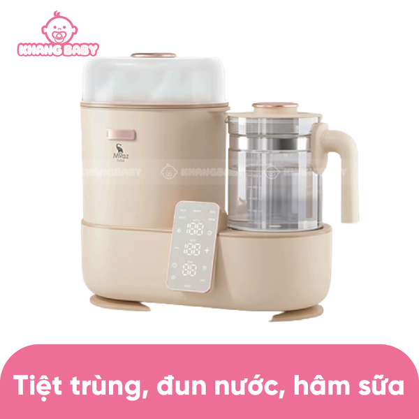 Máy tiệt trùng sấy khô đun nước đa năng Moazbebe MB046