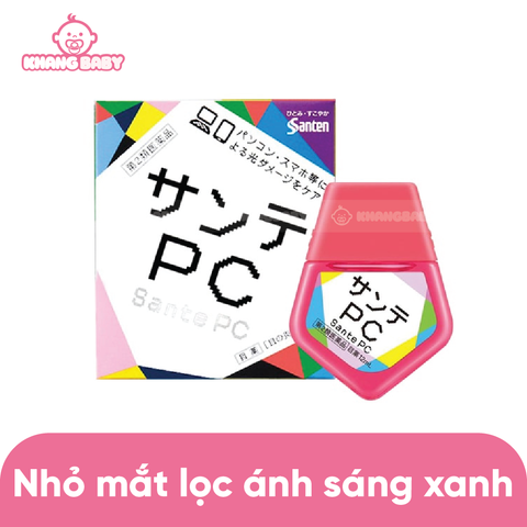 Nhỏ mắt Sante PC Nhật chống ánh sáng xanh