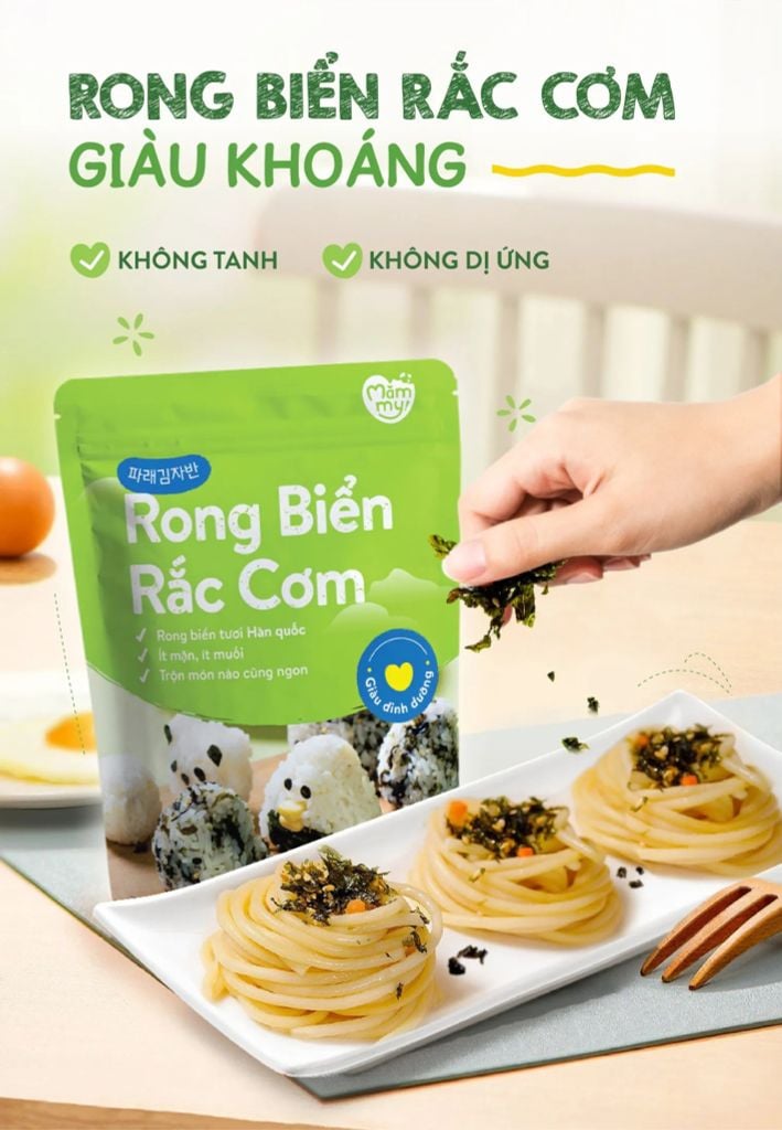 Rong biển rắc cơm Măm My