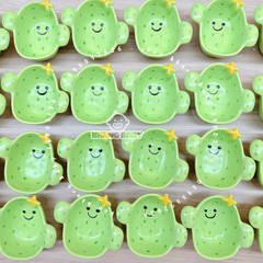 Bát sứ ăn dặm xương rồng