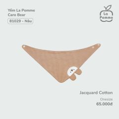 Yếm La Pomme Caro Bear 0214