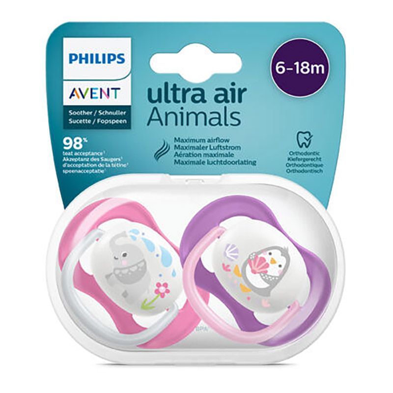 Ty ngậm Avent Ultra Air thông khí