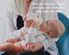 Bình sữa PPSU Tommee Tippee trơn