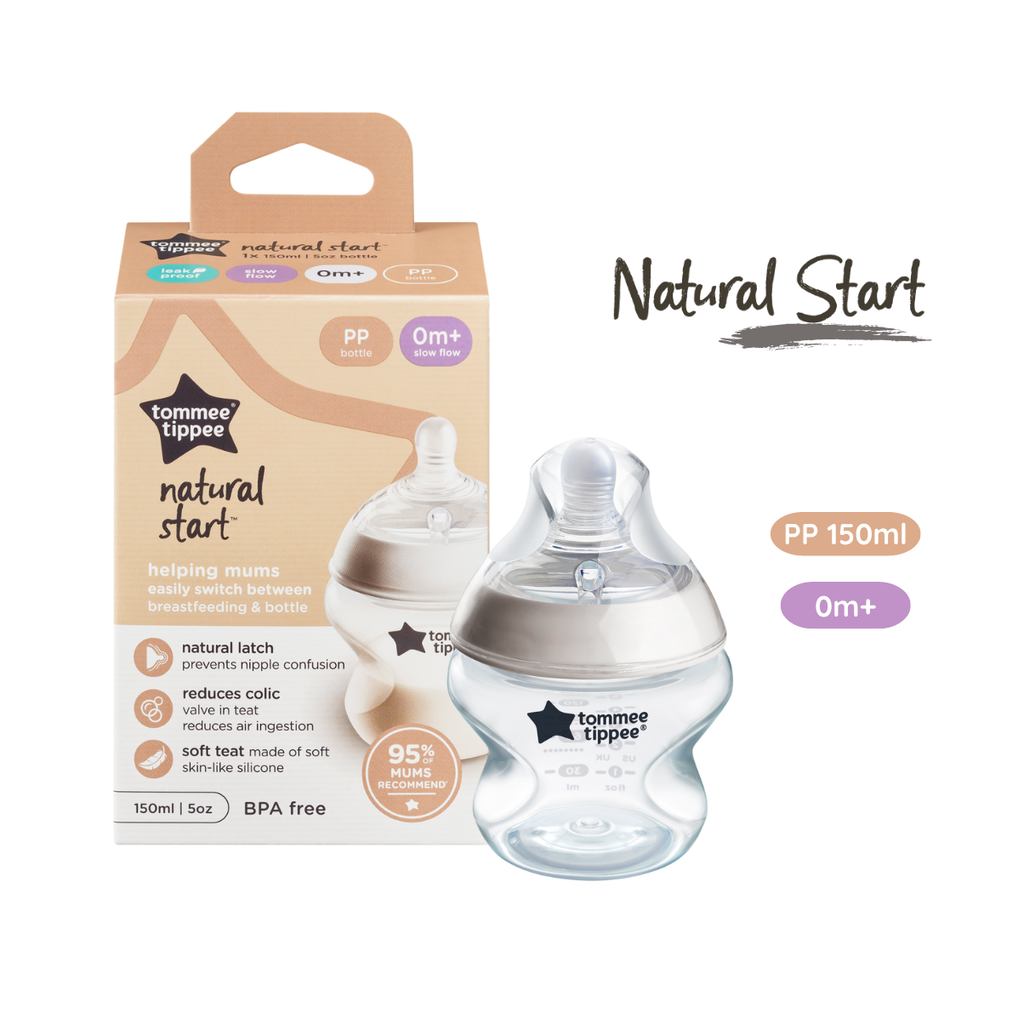 Bình sữa PP Tommee Tippee trơn