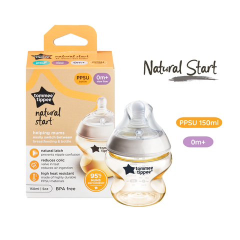 Bình sữa PPSU trơn Tommee Tippee 260ml