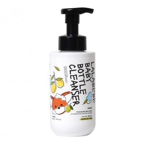 Nước rửa bình tạo bọt thuần chay Lalabebe K-MOM