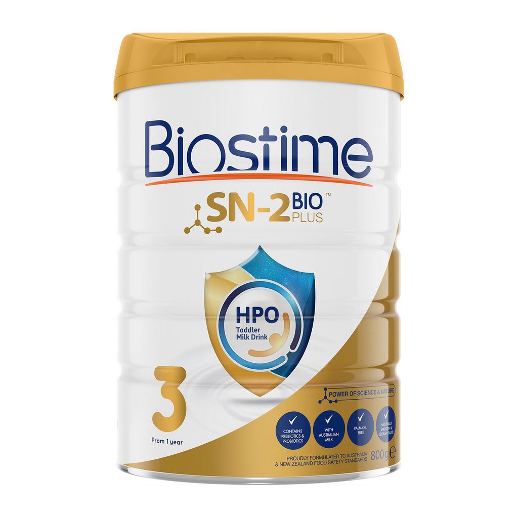 Sữa Biostime HPO 800g nắp vàng
