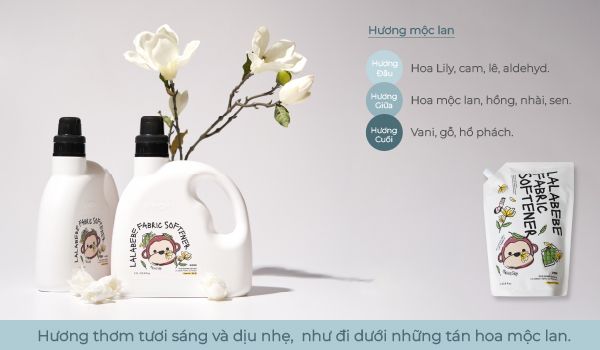 Nước xả thuần chay Lalabebe K-MOM