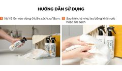 Nước xịt tẩy vết bẩn thuần chay Lalabebe K-MOM