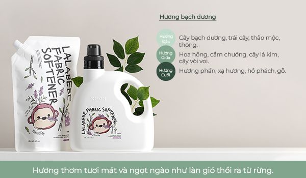 Nước xả thuần chay Lalabebe K-MOM