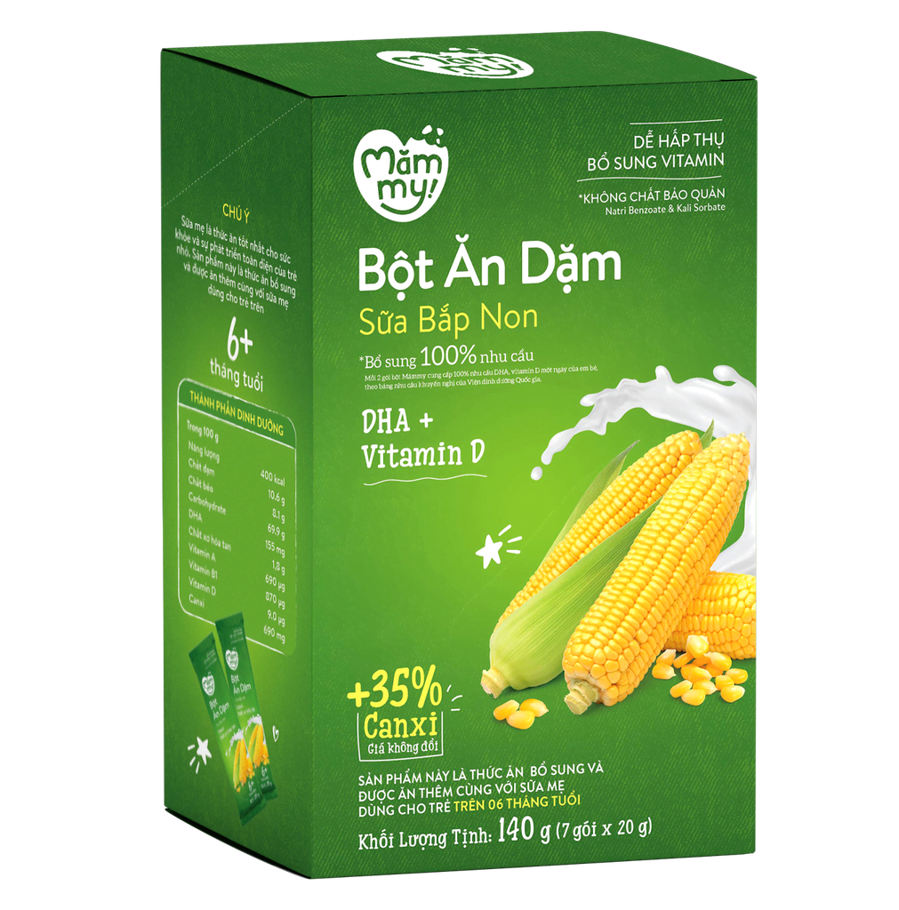 Bột ăn dặm Măm My 6M+