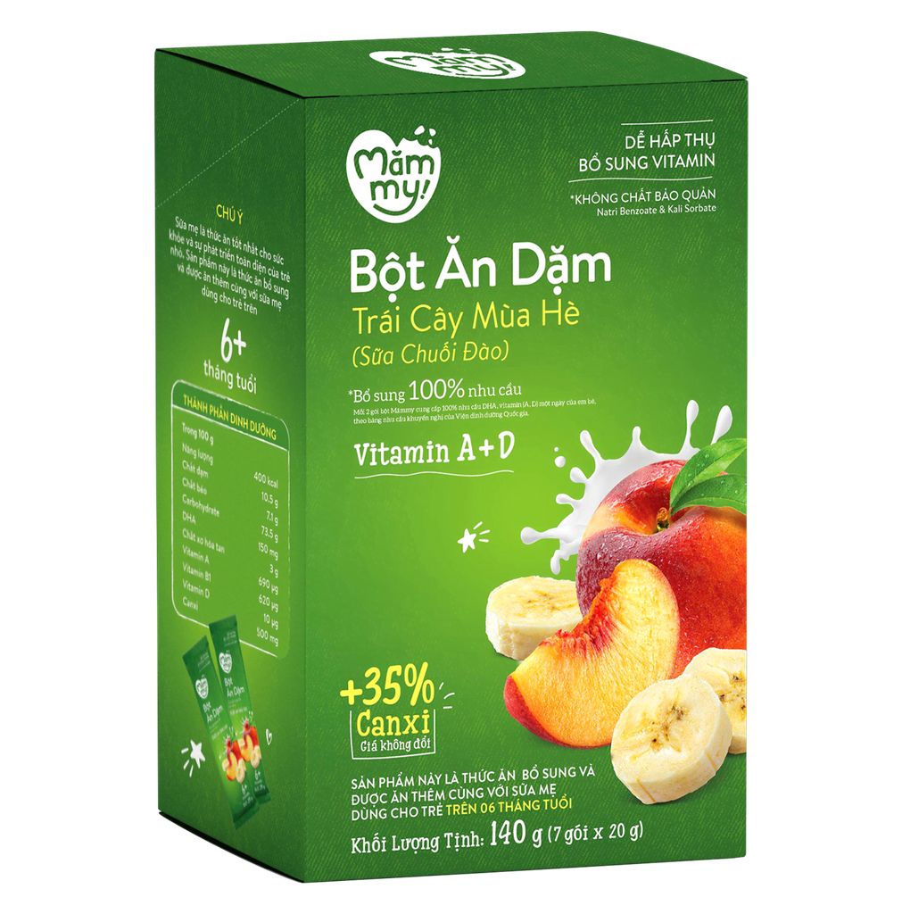 Bột ăn dặm Măm My 6M+