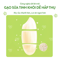 Cháo gạo sữa mix hạt Măm My hộp giấy 7 gói