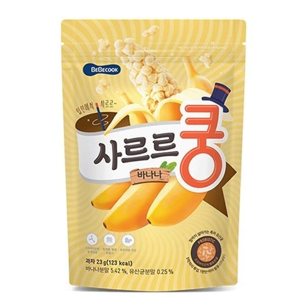 Bánh bỏng lợi khuẩn Bebecook 12M+