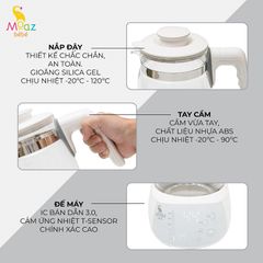 Máy đun nước Moazbebe MB002