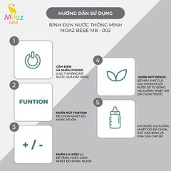 Máy đun nước Moazbebe MB002